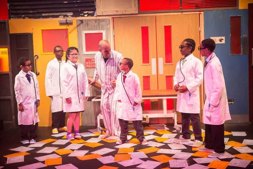 YV TP, Rushey Green School, Dr Orange Dr Blue ©HelenMurray